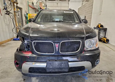 2008 Pontiac Torrent z USA, uszkodzony, nr VIN 2CKDL43FX86307106